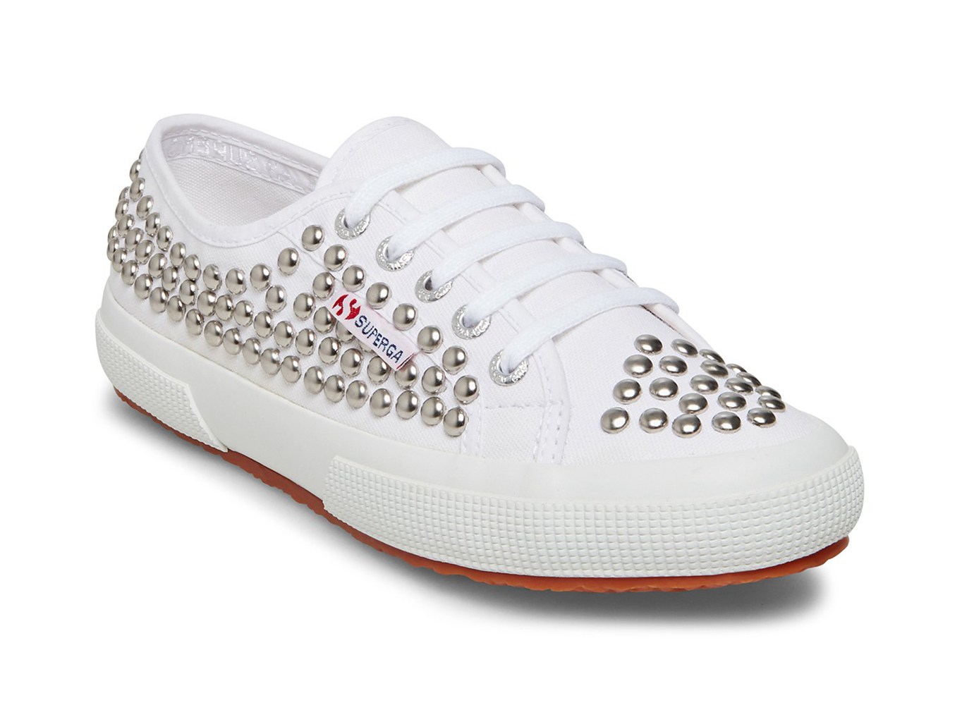 Zapatillas Superga Mujer Blancas - 2750 Cotstuds1w - 084379APV